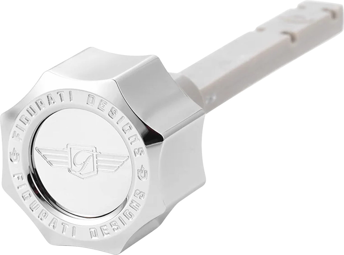 Figurati Designs Stainless Steel Curved Magnetic Transmission Dipstick For Harley 6-Speed 2006-2025