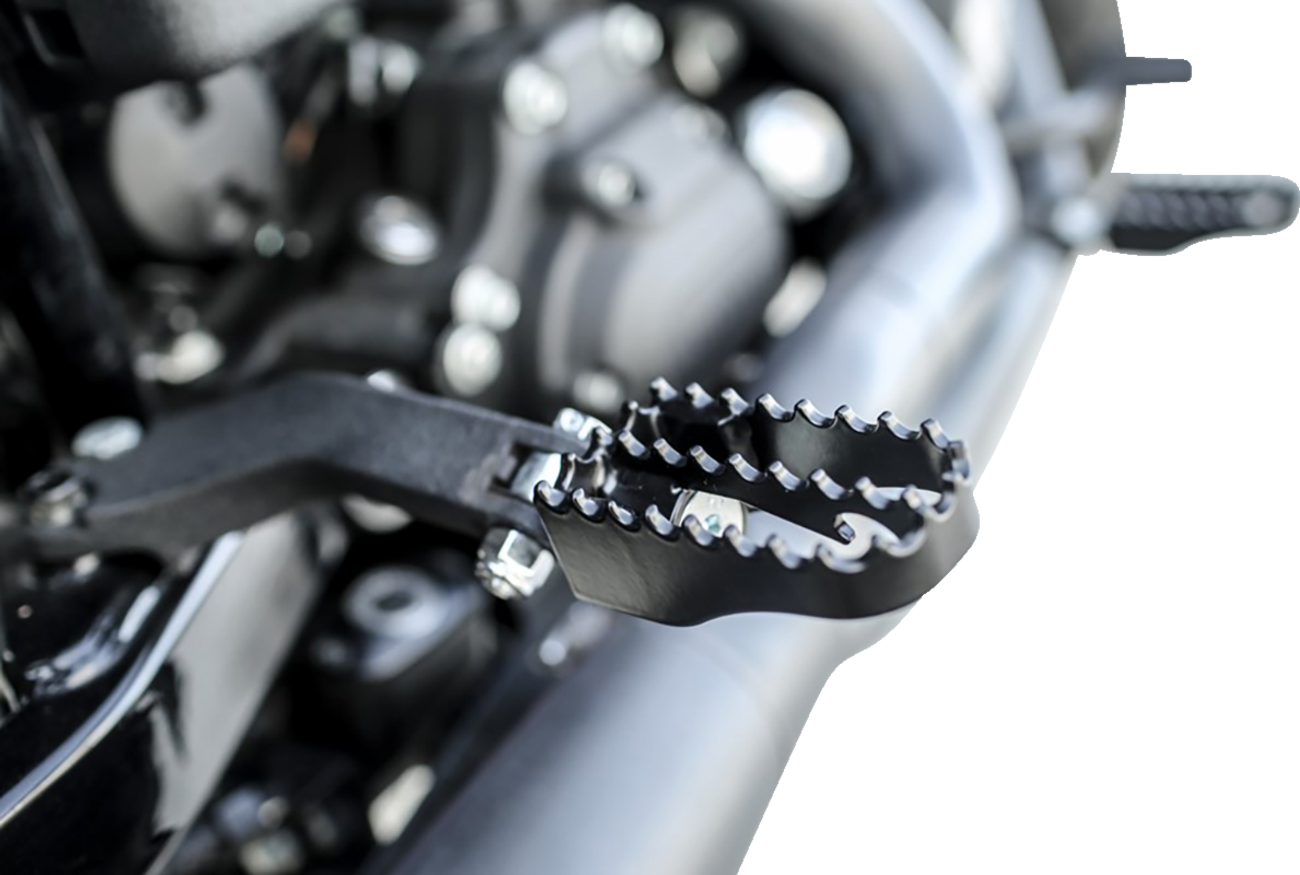 Burly Brand MX Style Footpegs For Harley