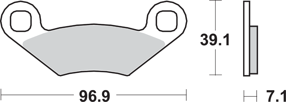 ATS All-Terrain Sintered Brake Pads