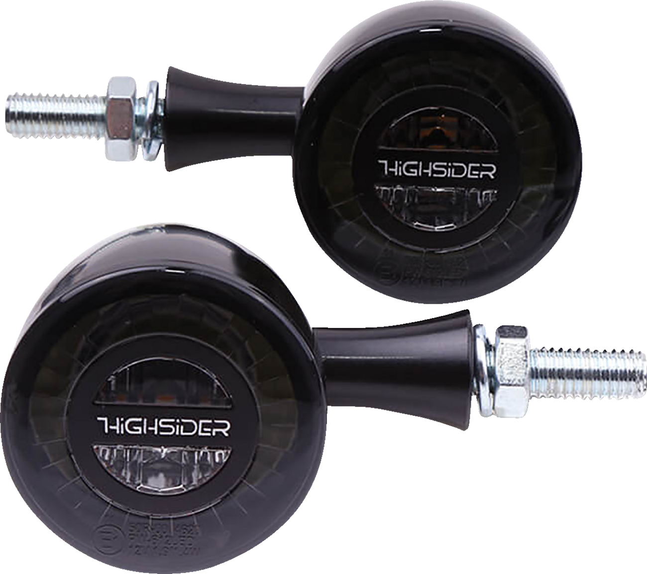 Highsider Run/Turn Signal - Bullet - Black