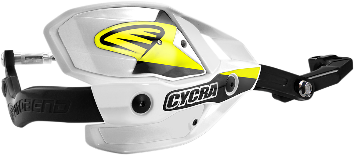 Cycra Ultra Probend HCM Handguards - 1-1/8" - White