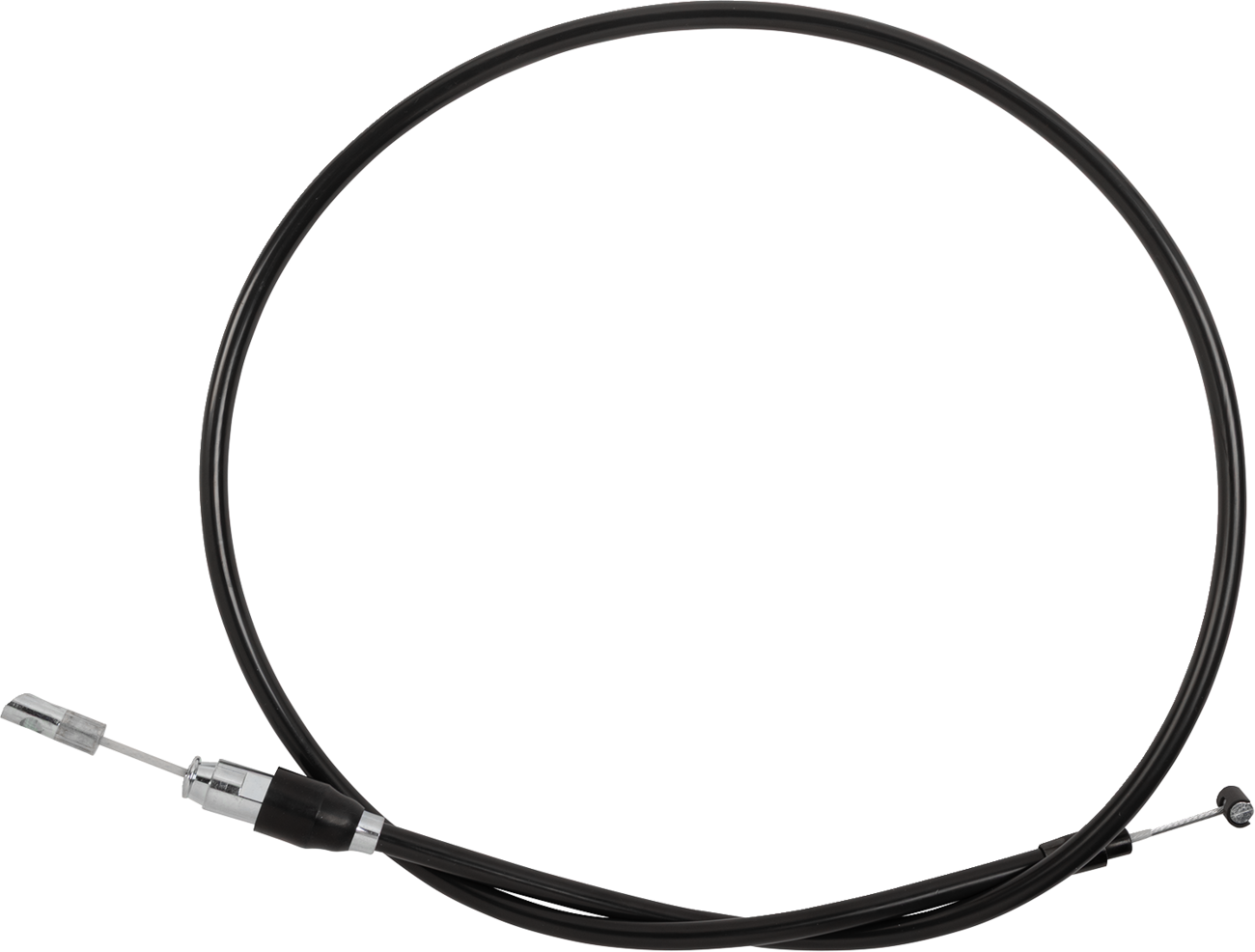 Drag specialties Quick Connect Clutch Cable - Upper - 46" - Black/Black 2023-2024 Harley Davidson FLHXSE CVO Street Glide / 2024-2024 Harley Davidson FLHX Street Glide