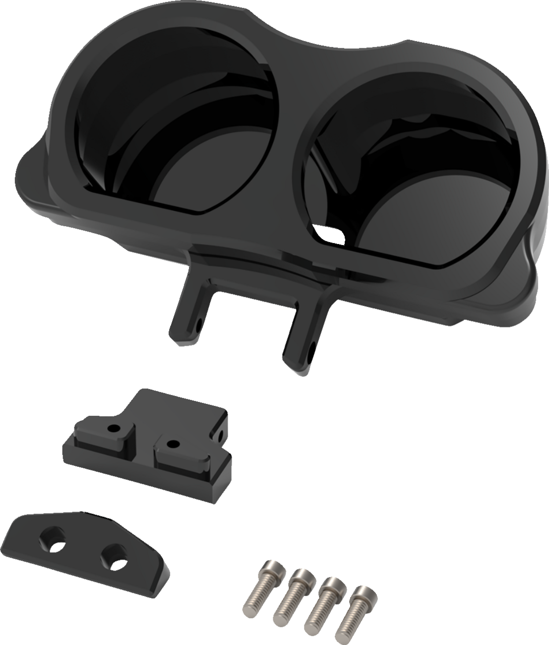 LA CHOPPERS Dual Gauge Mount For Performance Risers