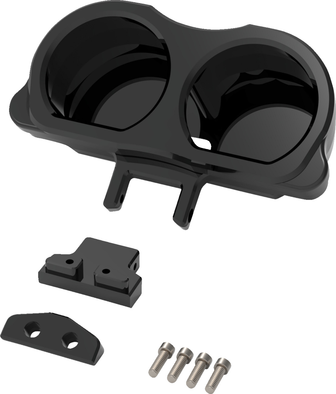 LA CHOPPERS Dual Gauge Mount For Performance Risers