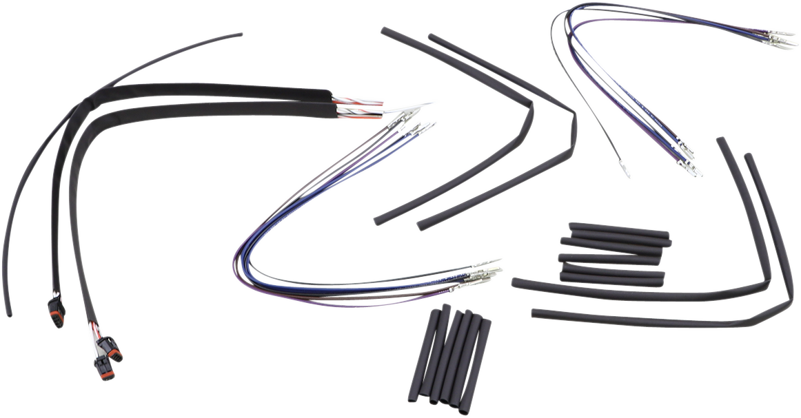Burly Handlebar Cable Installation Kit For Harley Dyna w/ ABS 2012-2017