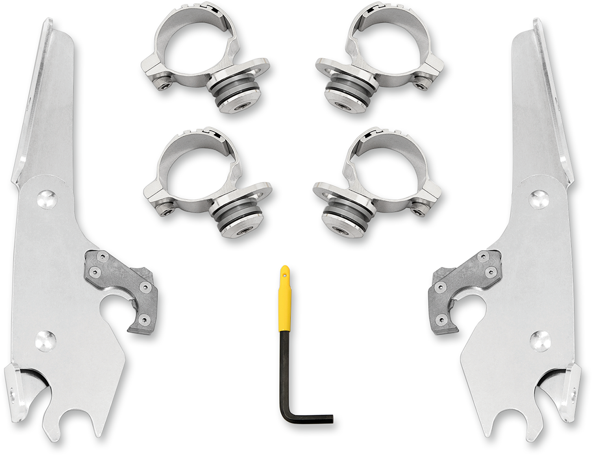 Memphis Shades Batwing Fairing Trigger-Lock Mount Kit Indian Scout 2015-2025