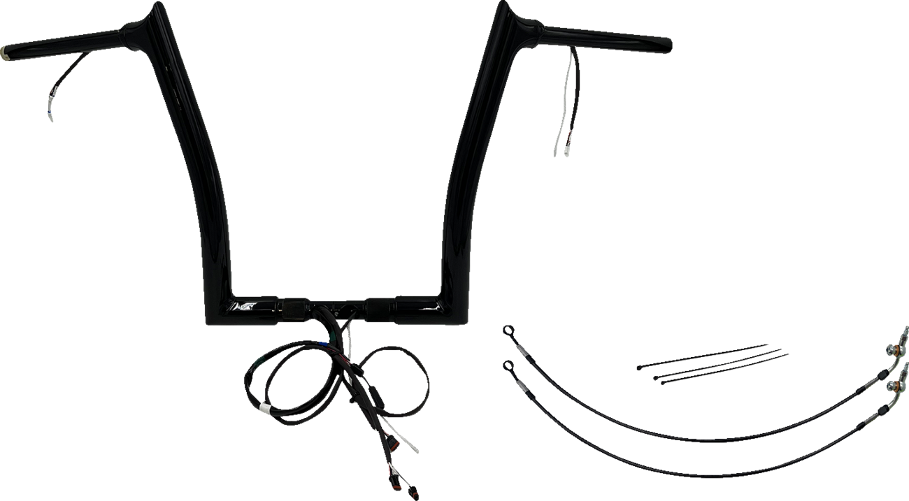 EZ Install Wired 1-1/2" Pointed Top Handlebar Kit