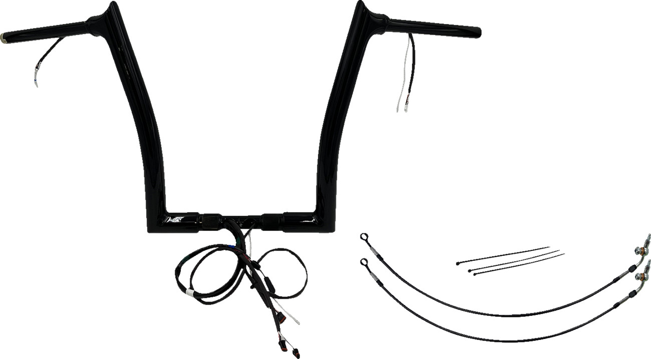 EZ Install Wired 1-1/2" Pointed Top Handlebar Kit