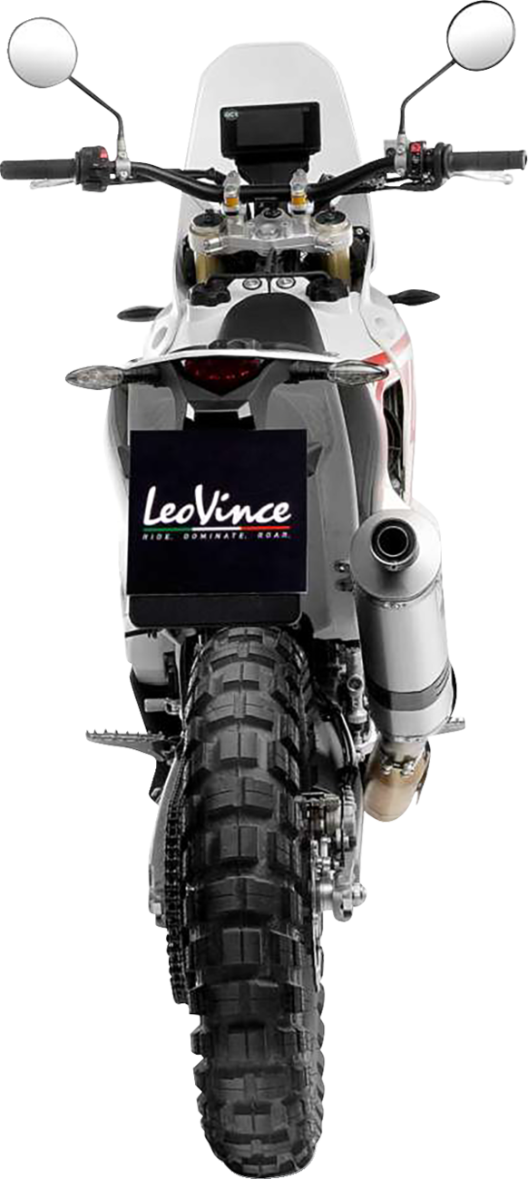 LeoVince LV One EVO Slip-On Exhaust Kove 450 Rally 2023-2024