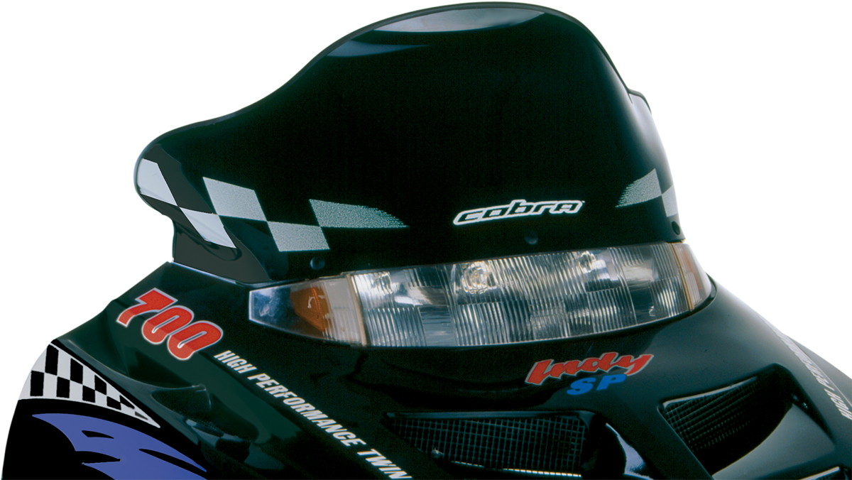 Powermadd Windshield - 10" - Black - Polaris