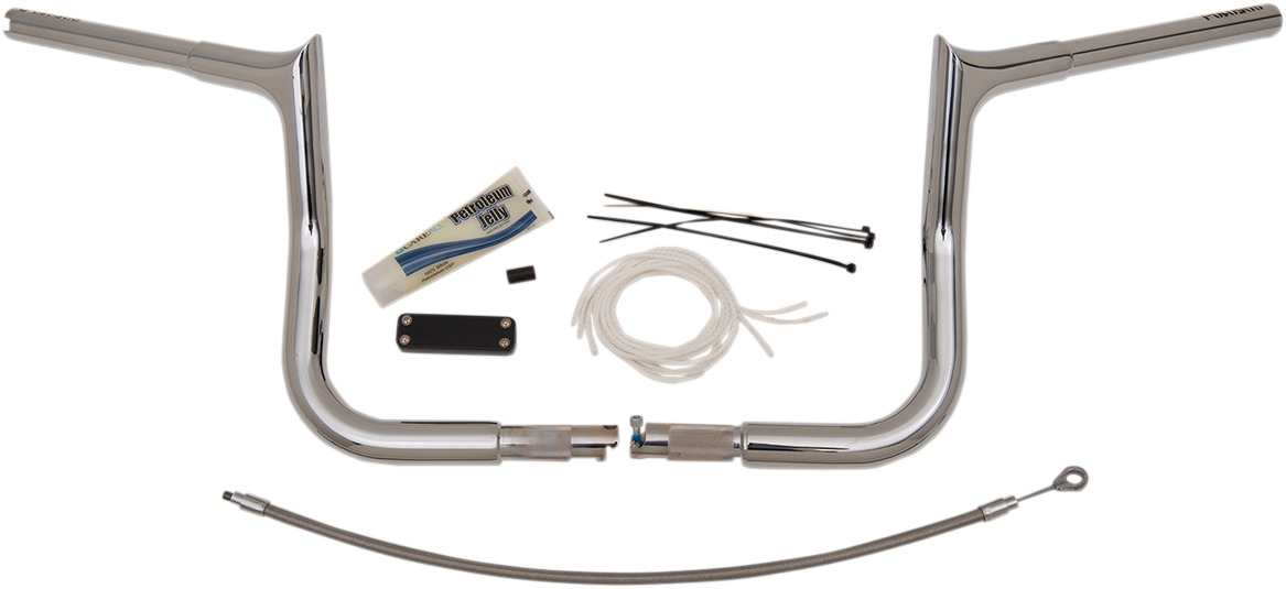 Fat Baggers Inc. 1 1/4" Pointed Top EZ Install Handlebar Kit For Harley Touring 2008-2013