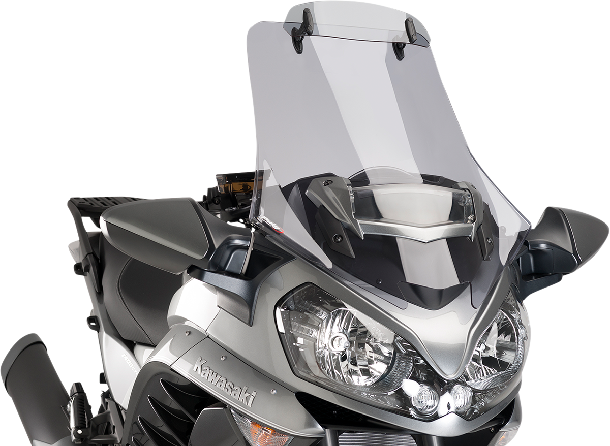PUIG HI-TECH PARTS Touring Windshield with Visor