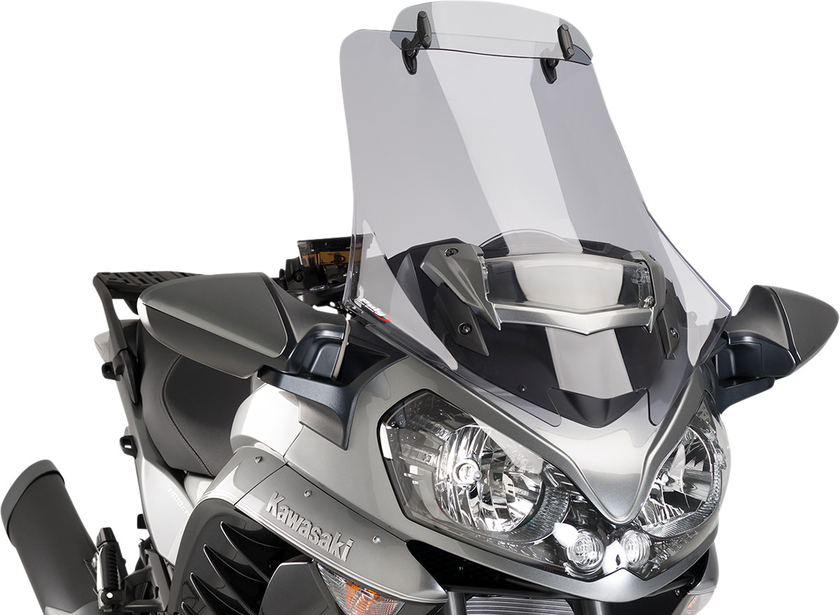 PUIG HI-TECH PARTS Touring Windshield with Visor