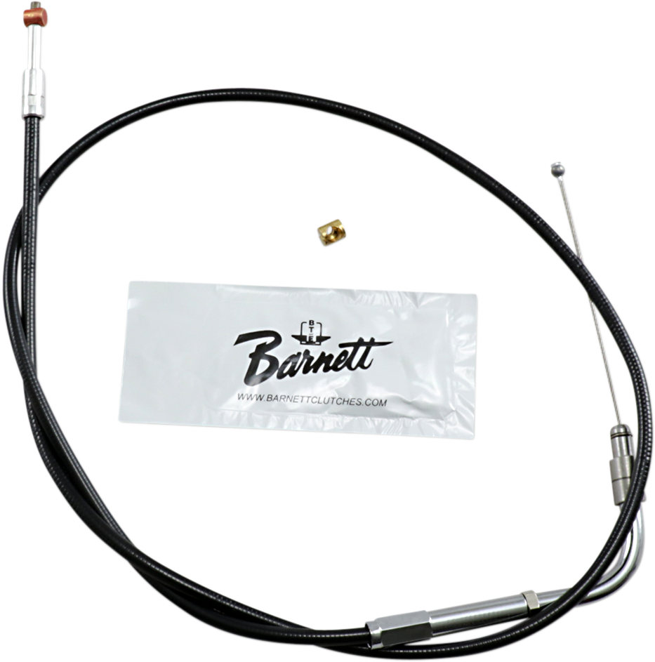 BARNETT Black Vinyl Throttle/Idle Cable
