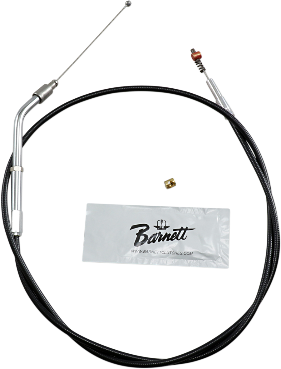 BARNETT Black Vinyl Throttle/Idle Cable