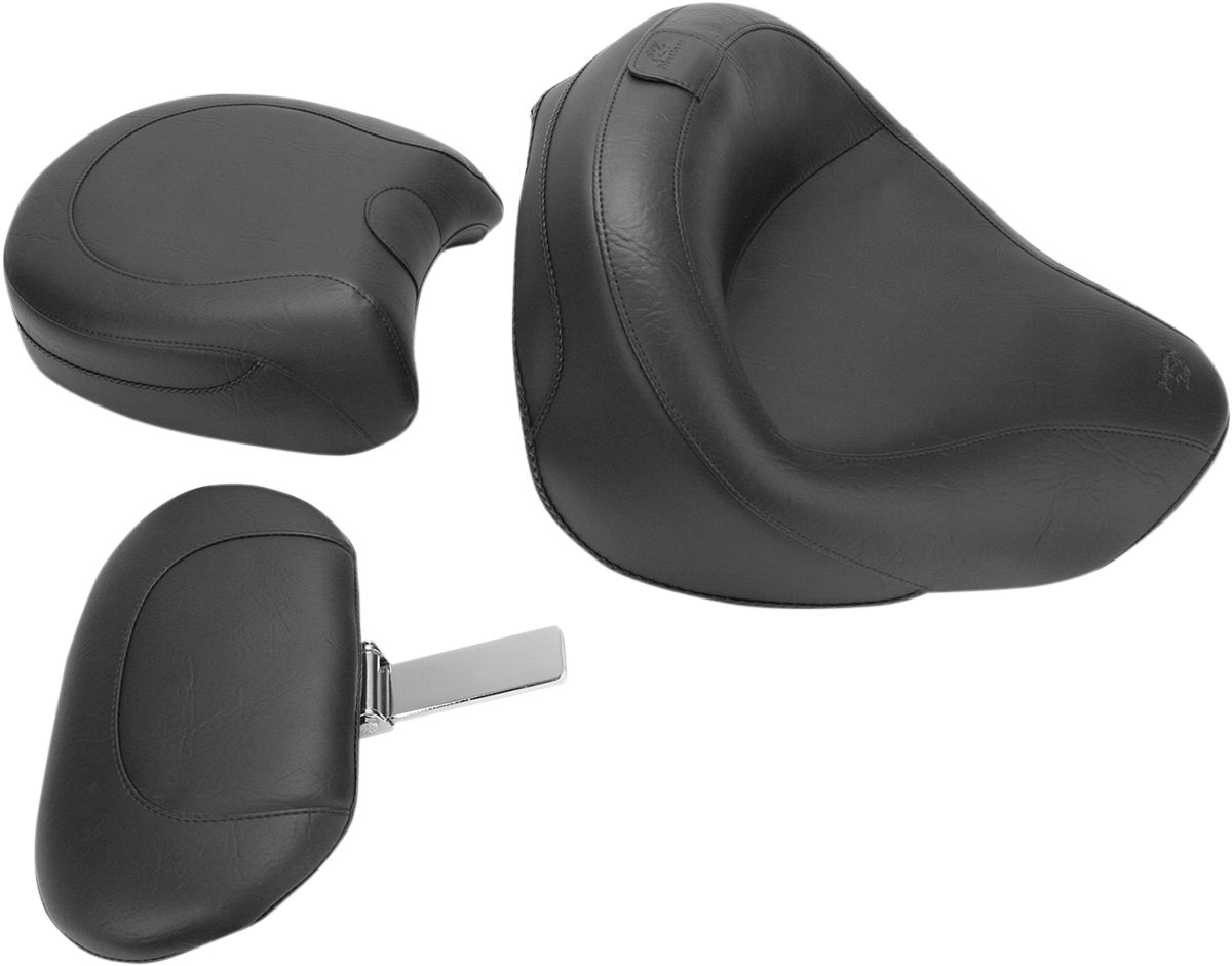 MUSTANG Vintage Wide Touring Seat With Driver Backrest