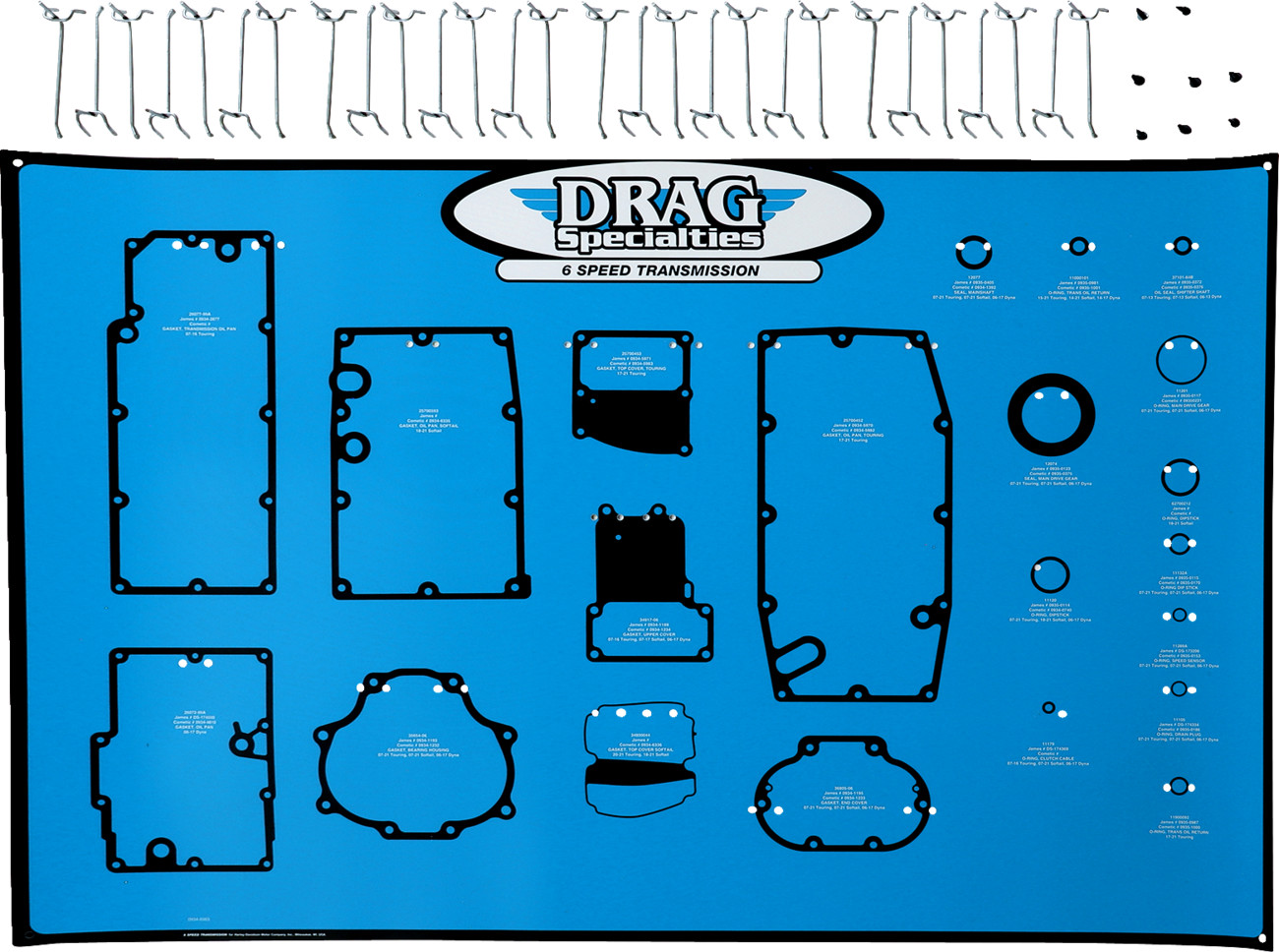 Drag specialties Gasket Board - 6 Speed