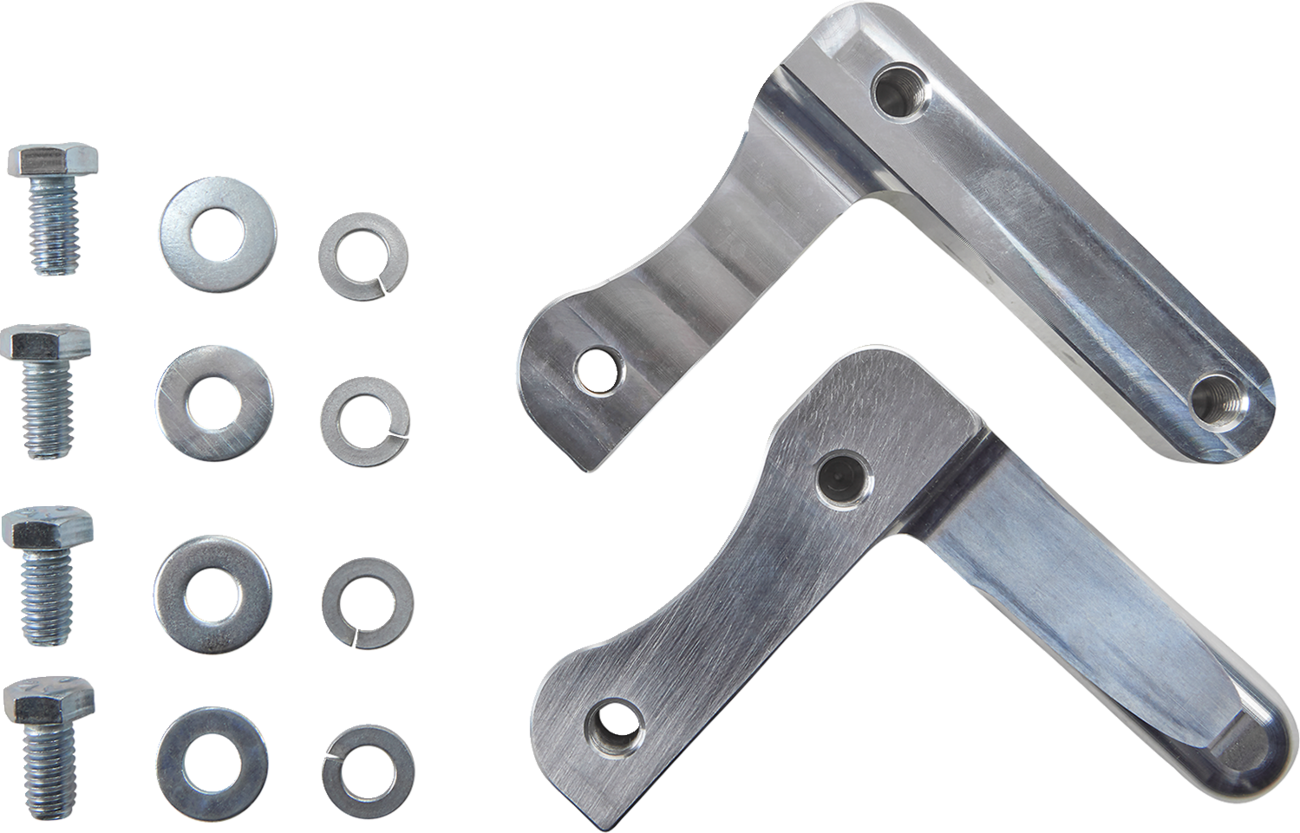 KLOCK WERKS Hugger Series Front Fender with Mounting Blocks for Softail/Dyna