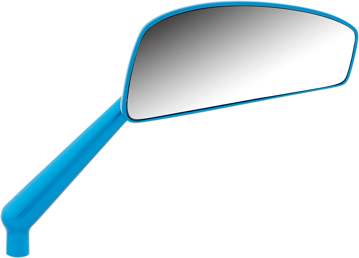 Arlen ness Mirror - Tearchop - Side View - Teardrop - Blue - Right