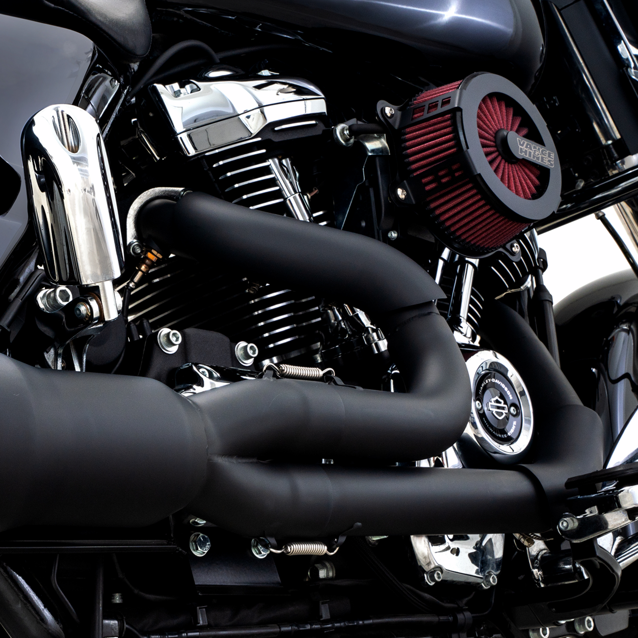 Vance & Hines Hi-Output RR PCX Heat Shield Kit For Harley Touring 2017-2025