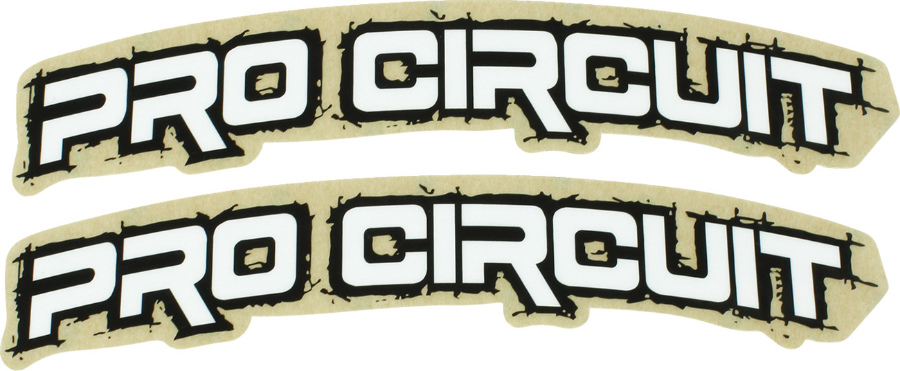PRO CIRCUIT Fender Sticker