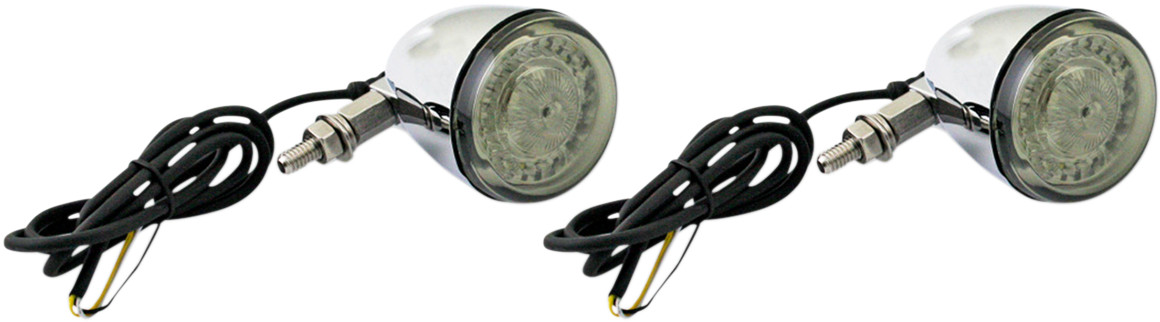 CUSTOM DYNAMICS ProBEAM® Universal LED Bullet Bezel Turn Signals