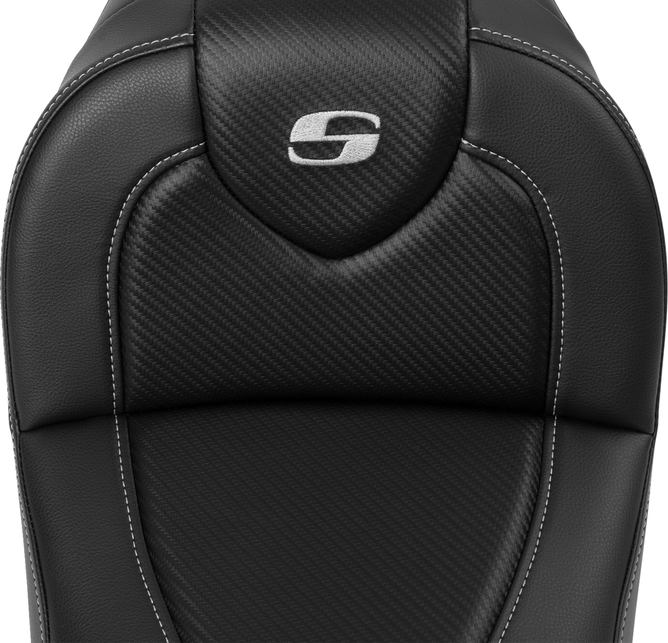 Saddlemen 804-05-185 RoadSofa Carbon Fiber Seat No Backrest FXDWG 04-05
