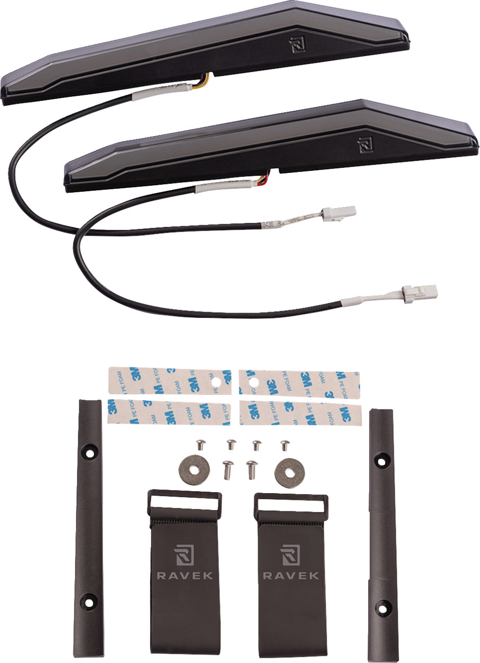 Ravek Apex Lights™ - Running - White - RZR Pro XP Polaris