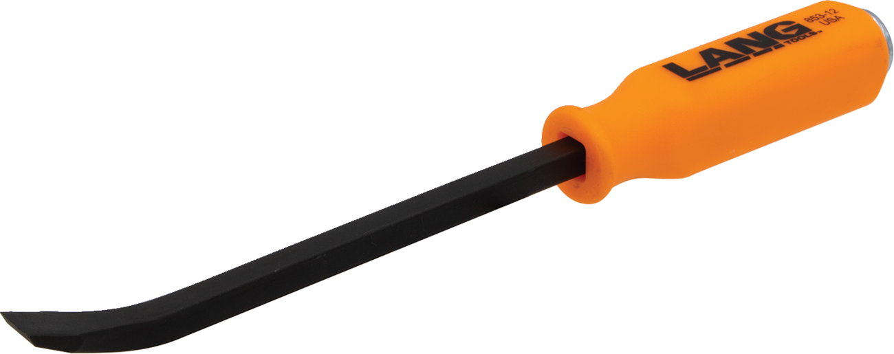 Curved Pry Bar with Striking Handle