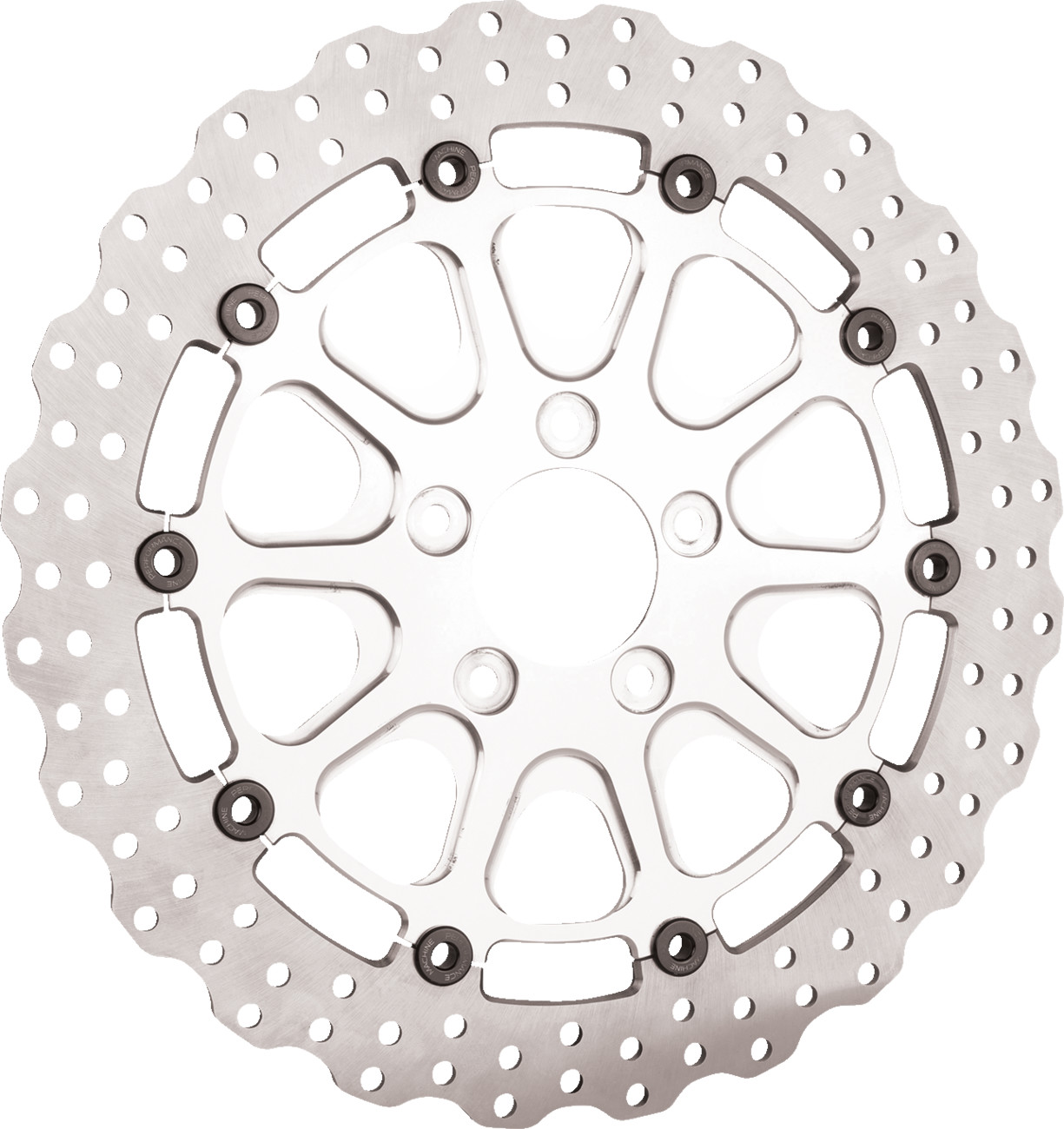 SlyFox Performance Full Floating 13" Front Brake Rotors For Harley Touring 2008-2025
