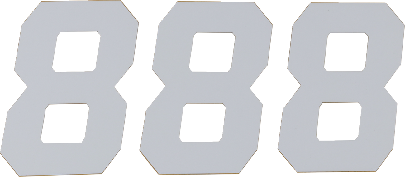 D'COR VISUALS Plate Number