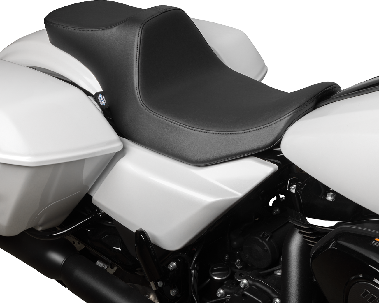 Drag specialties seats Predator III 2-Up Seat - Smooth - FLT/FLH '23-'24 Harley Davidson