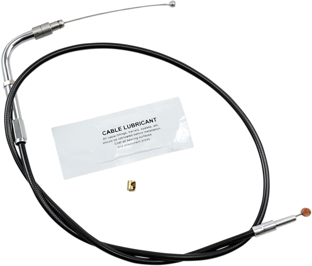 BARNETT Black Vinyl Throttle/Idle Cable