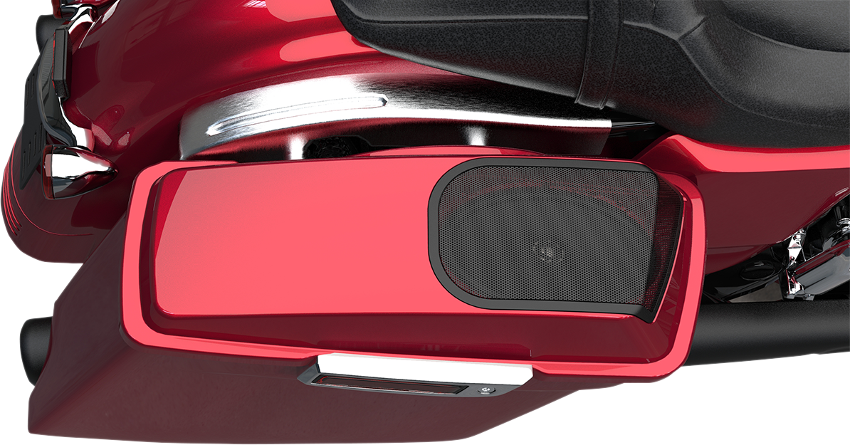 HOGTUNES Saddlebag Lid and XL Speaker Kit