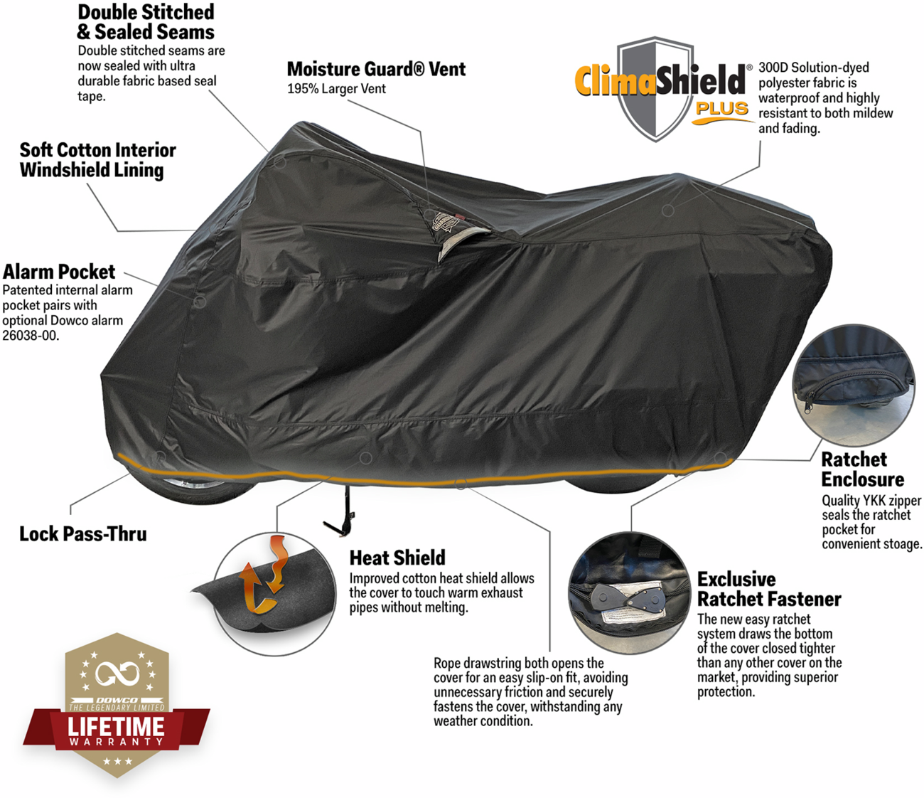 Dowco Guardian® WeatherAll® Plus Ratchet Cover