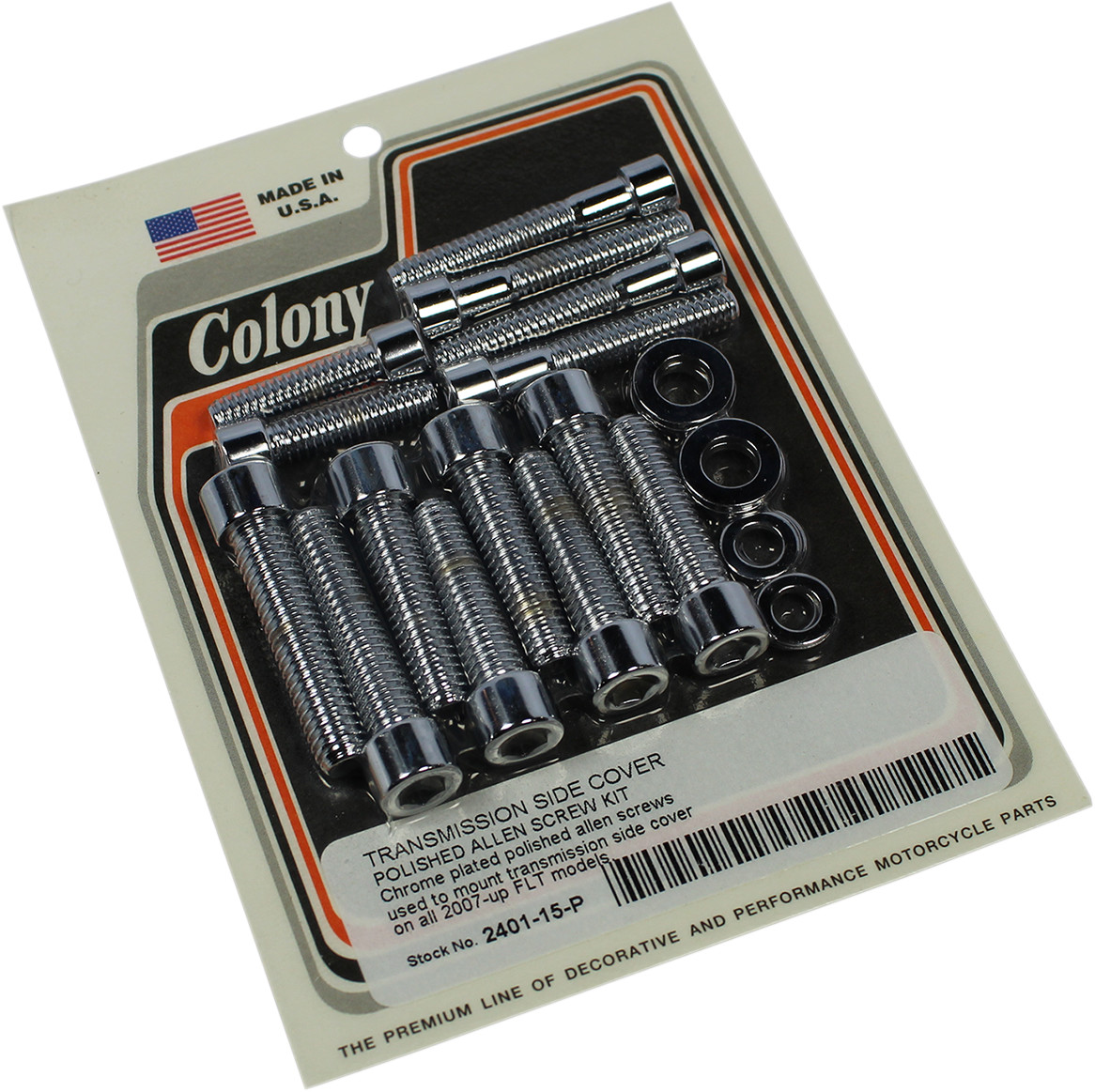 COLONY Transmission Side Cover Bolt Kit