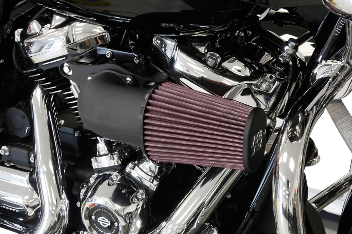 K & N Aircharger® Intake System with Mandrel-Bent Aluminum Intake Tube Kit