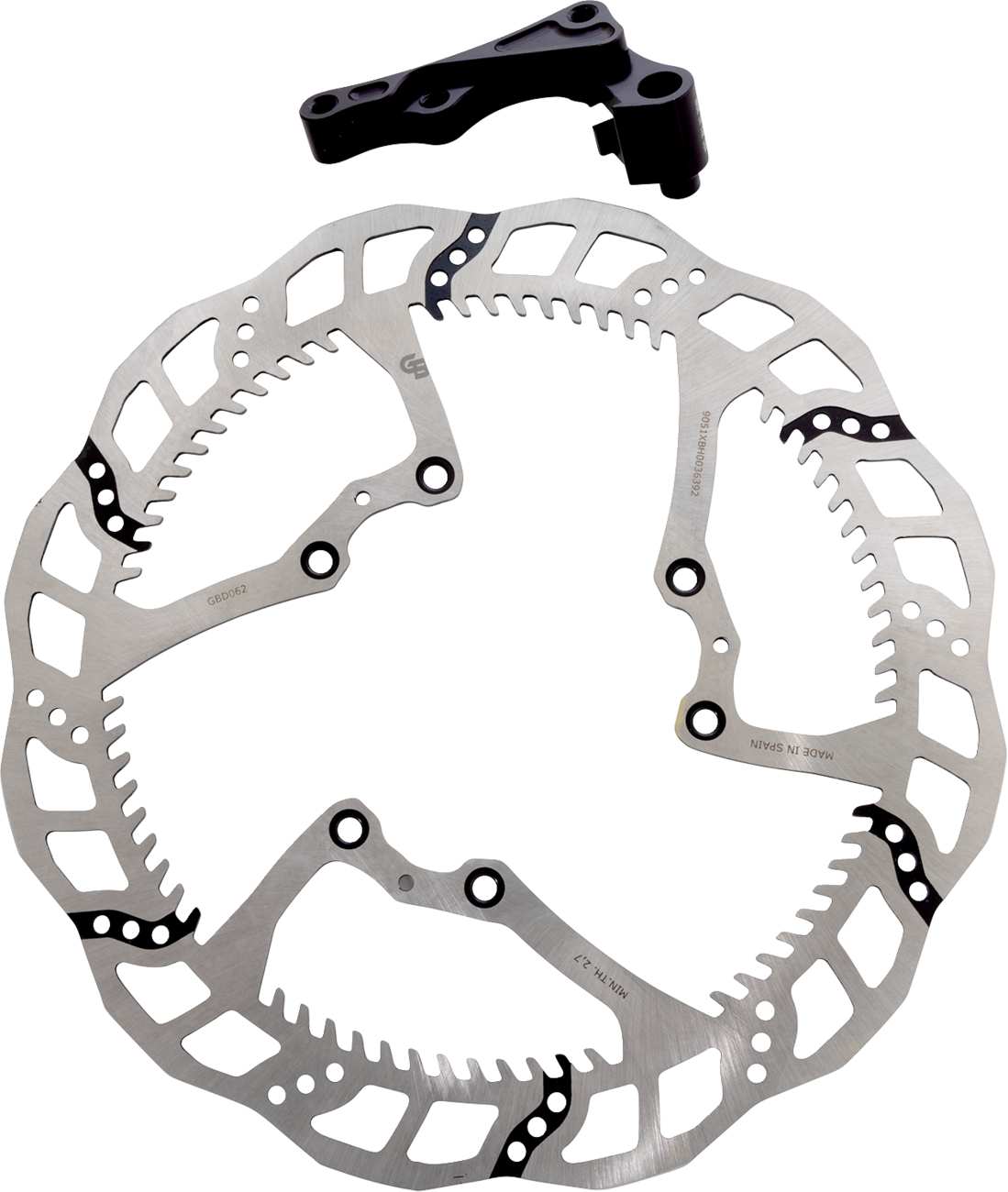 GBRAKES Wave® Brake Rotor Kit With Bracket