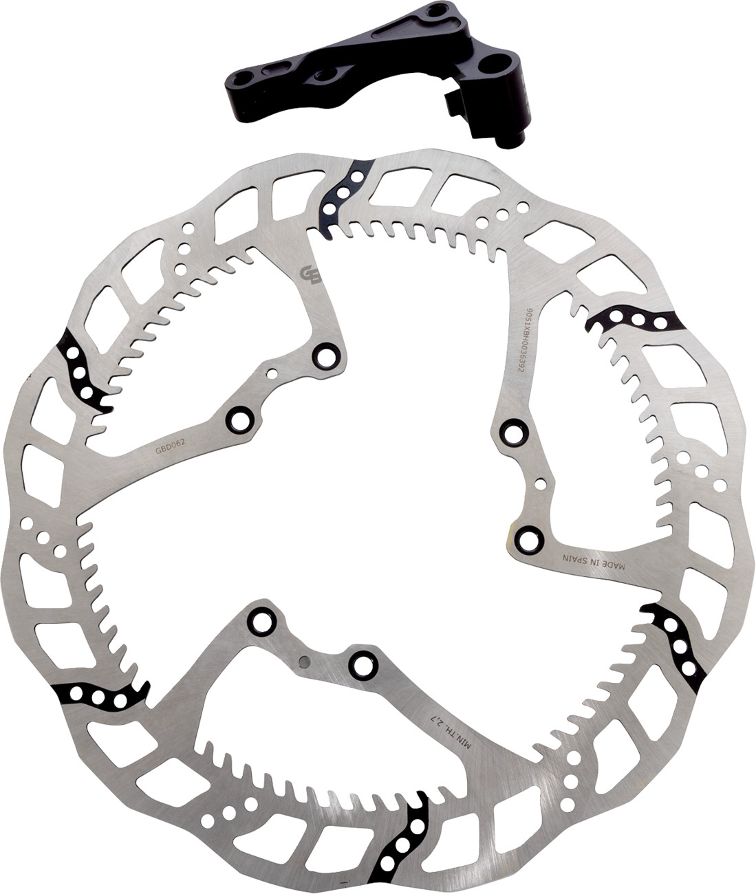 GBRAKES Wave® Brake Rotor Kit With Bracket