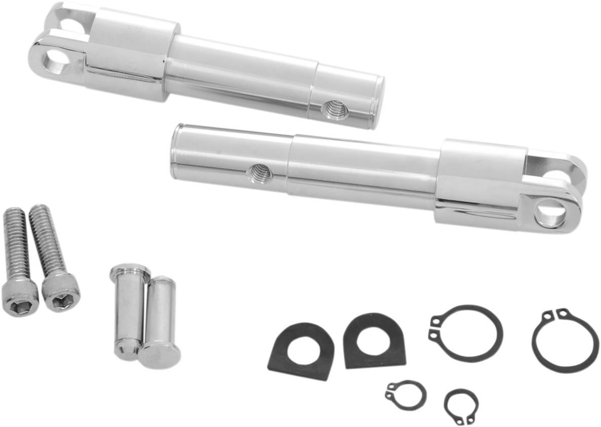 Drag specialties Footpeg Mount - Standard - Chrome Harley Davidson