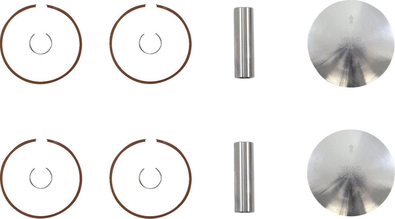 WOSSNER Piston Kit for 2 Stroke