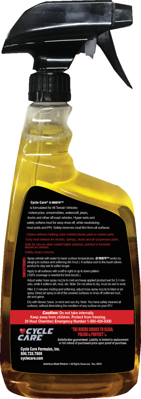 Cycle Care Formula D Mud'R Mud Release