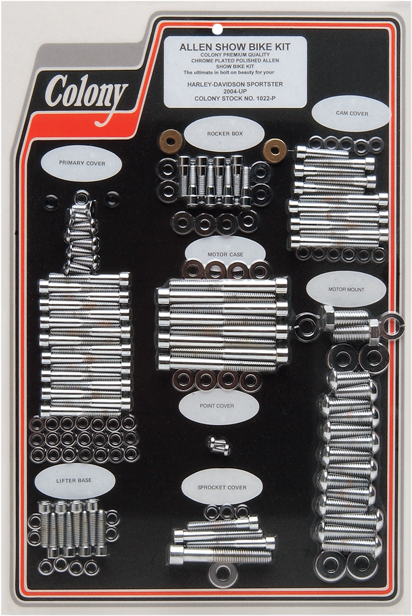 COLONY Complete Motor Bolt Kit