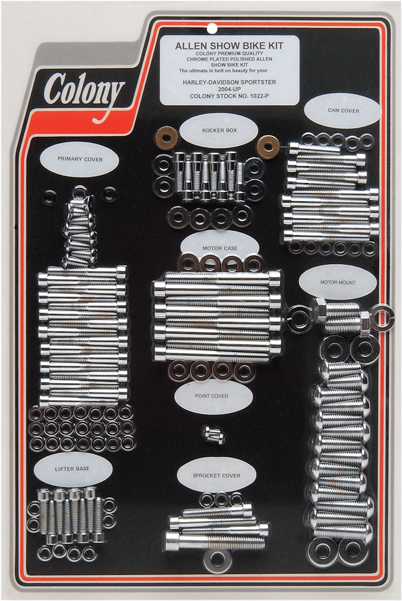 COLONY Complete Motor Bolt Kit