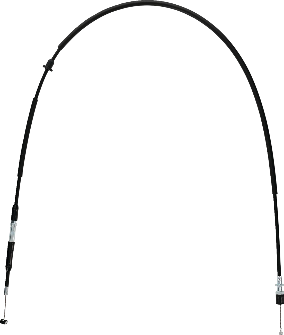 Moose Racing Black Vinyl Throttle Cable