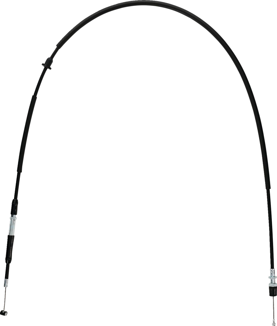 Moose Racing Black Vinyl Throttle Cable
