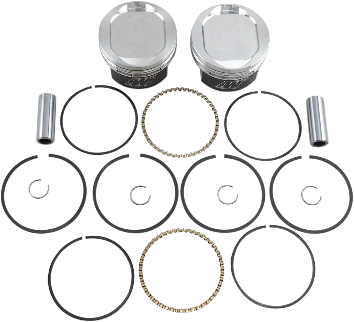 Wiseco Piston Kit - +0.010 - 883 XL Bored to 1200 cc Harley Davidson