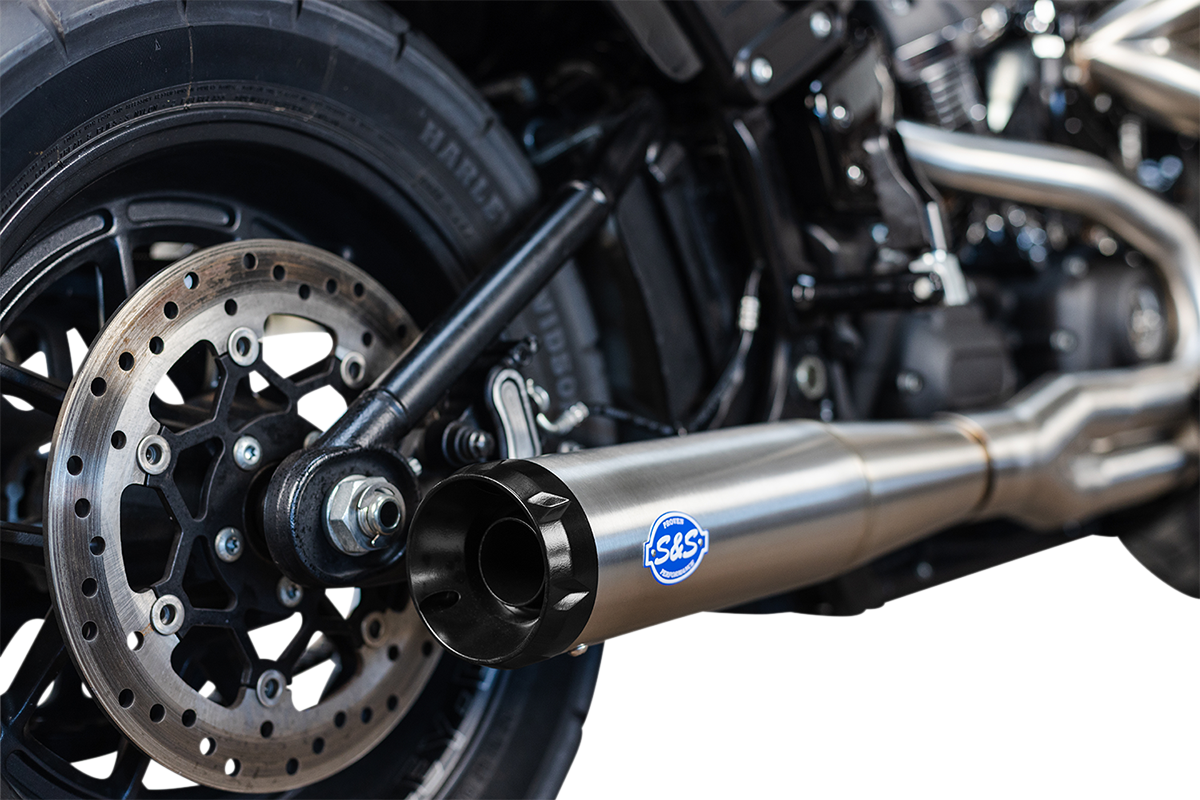 S&s cycle 2-into-1 Superstreet Exhaust System Harley Davidson
