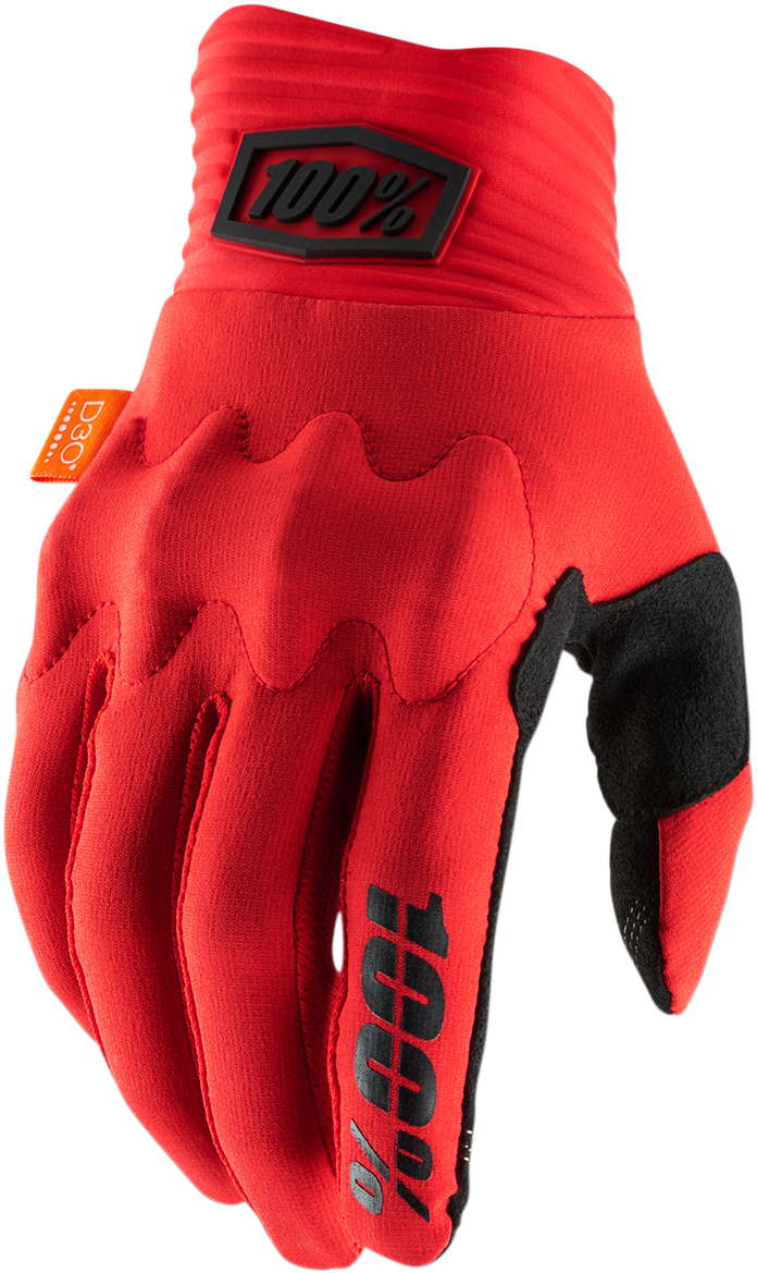 100% Mens Textile Cognito Hook and Loop Offroad Riding Dirt Bike Racing Gloves