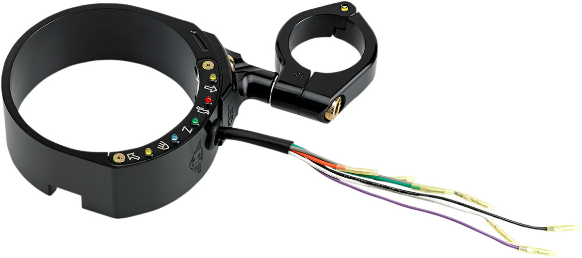 JOKER MACHINE Speedometer Relocation Bracket with Easy Mount Clamp